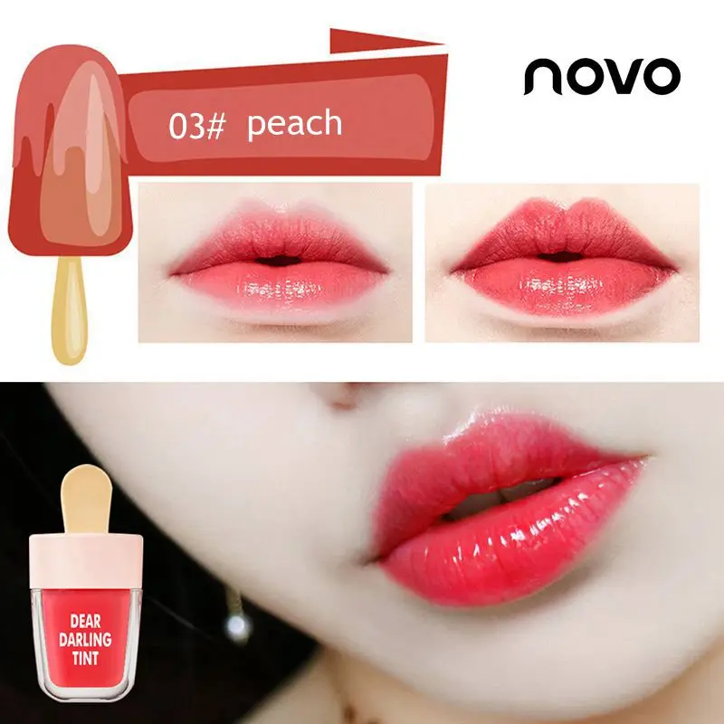 NOVO Cute Lip Tint Makeup Korean Style Bite Red Liquid Matte Lipstick mate Lasting Moisturizer Ice Cream Lipgloss Cosmetics kit
NOVO Cute Lip Tint Makeup Korean Style Bite Red Liquid Matte Lipstick mate Lasting Moisturizer Ice Cream Lipgloss Cosmetics kit