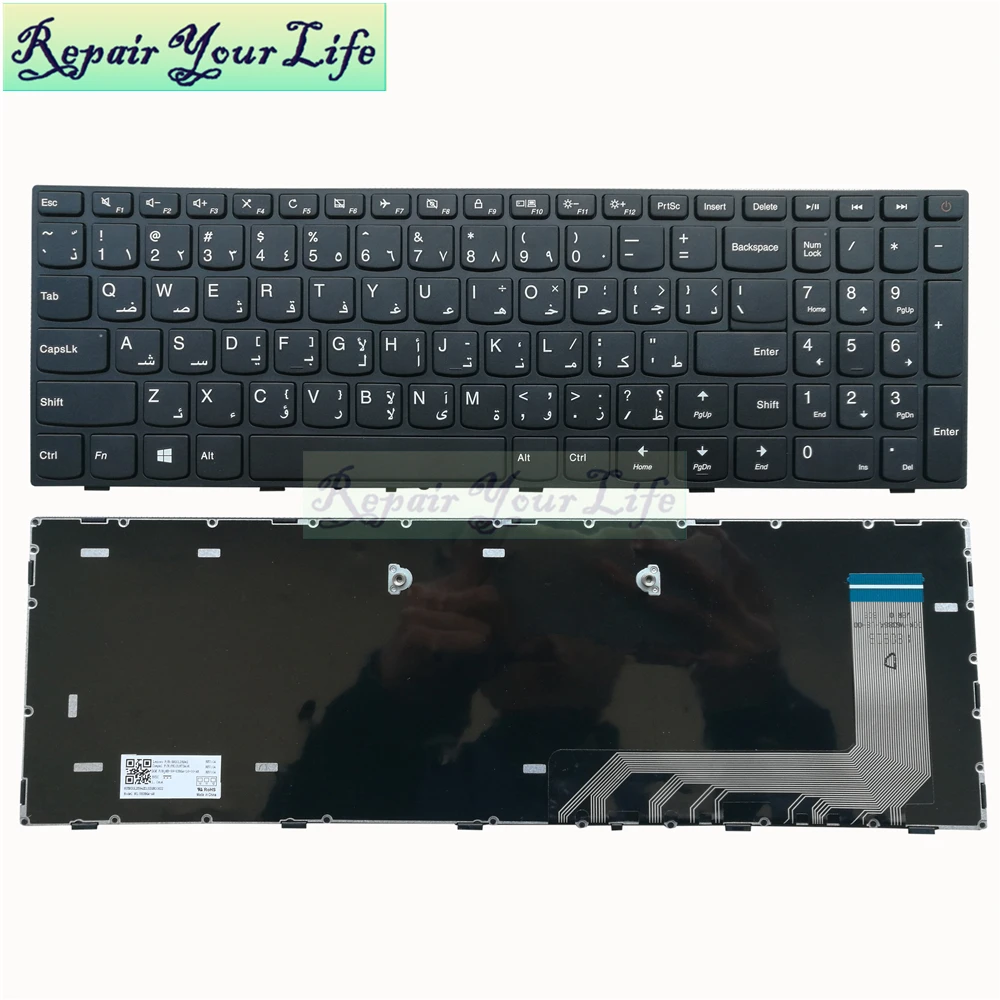 Ideapad 100 15isk 17isk Arabic keyboard for Lenovo 110-15ISK 17ISK AR Laptop keyboard Black P/N:5N20L25942 PK131NT3A06 V6386A-AR
Ideapad 100 15isk 17isk Arabic keyboard for Lenovo 110-15ISK 17ISK AR Laptop keyboard Black P/N:5N20L25942 PK131NT3A06 V6386A-AR