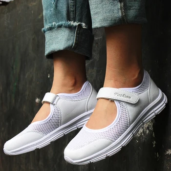 New Women Flats 2019 Spring Summer Ladies Mesh Flat Shoes Women Soft Breathable Sneakers Women Casual Shoes Zapatos De Mujer
New Women Flats 2019 Spring Summer Ladies Mesh Flat Shoes Women Soft Breathable Sneakers Women Casual Shoes Zapatos De Mujer