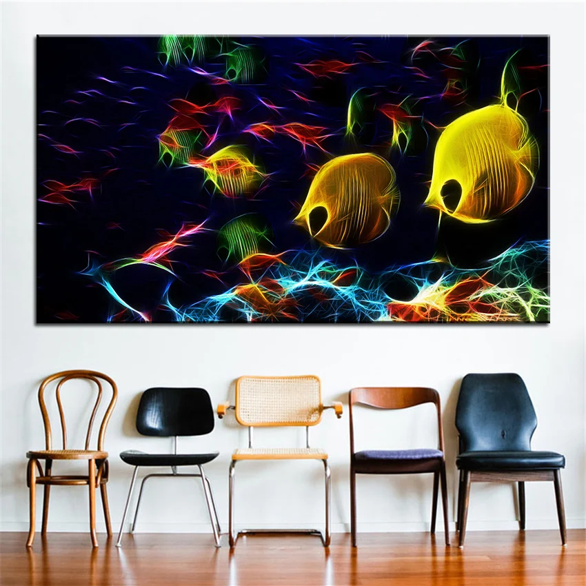Large size Printing Oil Painting fish Wall painting Decor Wall Art Picture For Living Room painting No Frame
Large size Printing Oil Painting fish Wall painting Decor Wall Art Picture For Living Room painting No Frame