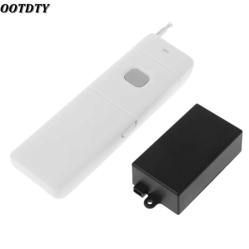 1 Set New OOTDTY 3000m Long Range DC 12V 1CH RF Wireless Remote Control Switch System 315 Mhz 1-Key Transmitter + Receiver
1 Set New OOTDTY 3000m Long Range DC 12V 1CH RF Wireless Remote Control Switch System 315 Mhz 1-Key Transmitter + Receiver