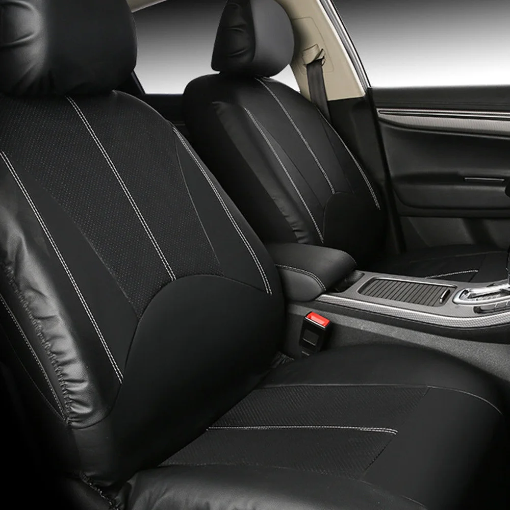 4 Pieces Set Luxury PU Leather Car Universal Car Seat Covers Automotive Seat Covers All The Year Round Fine-quality 
4 Pieces Set Luxury PU Leather Car Universal Car Seat Covers Automotive Seat Covers All The Year Round Fine-quality