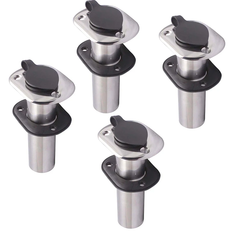 4pcs Marine Boat Fish Pole Stand Bracket Fishing Rod Holder Tackle Stainless Fishing Accessories Tool Support 15/30 /90 Degree
4pcs Marine Boat Fish Pole Stand Bracket Fishing Rod Holder Tackle Stainless Fishing Accessories Tool Support 15/30 /90 Degree