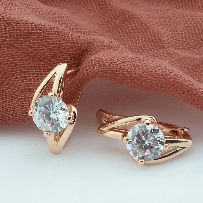 1pair Women Ladies 585 Rose Gold Color Drop Earrings White Round Stone Drop Earrings Fashion Wedding Jewelry
1pair Women Ladies 585 Rose Gold Color Drop Earrings White Round Stone Drop Earrings Fashion Wedding Jewelry
