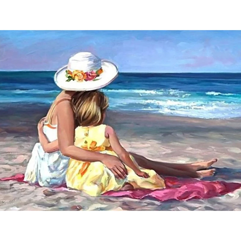 5d Diy Diamond Embroidery Diamond Painting Beach Mother And Daughter Cross Stitch Round Square Drill Rhinestone Child Gift KBL
5d Diy Diamond Embroidery Diamond Painting Beach Mother And Daughter Cross Stitch Round Square Drill Rhinestone Child Gift KBL