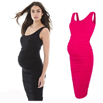 Casual Lycra Maternity Clothes Summer Sleeveless Knee Length Maternity Dress Pregnancy Clothes for Pregnant Women
Casual Lycra Maternity Clothes Summer Sleeveless Knee Length Maternity Dress Pregnancy Clothes for Pregnant Women