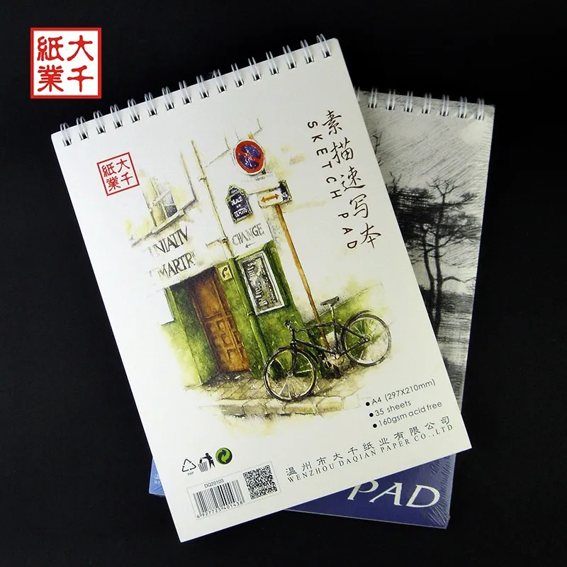 Trition A4 Art Sketch Book For Drawing 35 Sheets Painting Paper Blank Spiral School Notebook Hard Copybook Spiral Sketchbook New 
Trition A4 Art Sketch Book For Drawing 35 Sheets Painting Paper Blank Spiral School Notebook Hard Copybook Spiral Sketchbook New