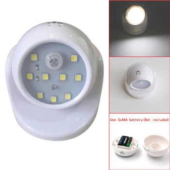 9 LED PIR Body Motion Sensor Activated Wall Light Night Light Cabinet Automatic Light Lamp Night Emergency Lighting
9 LED PIR Body Motion Sensor Activated Wall Light Night Light Cabinet Automatic Light Lamp Night Emergency Lighting