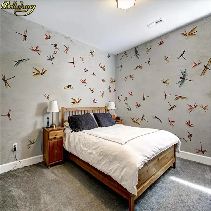 beibehang Custom wallpaper modern retro hand-painted dragonfly whole house wall papers home decor papel de parede 3d wallpaper
beibehang Custom wallpaper modern retro hand-painted dragonfly whole house wall papers home decor papel de parede 3d wallpaper