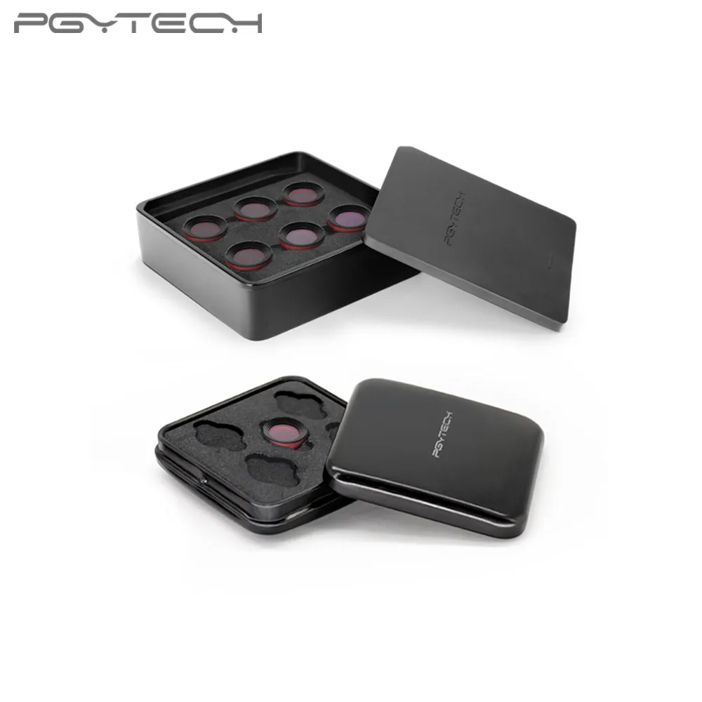 PGYTECH фильтр для DJI MAVIC Air Профессиональный линз УФ-фильтров CPL ND4 ND8 ND16 ND32 набор