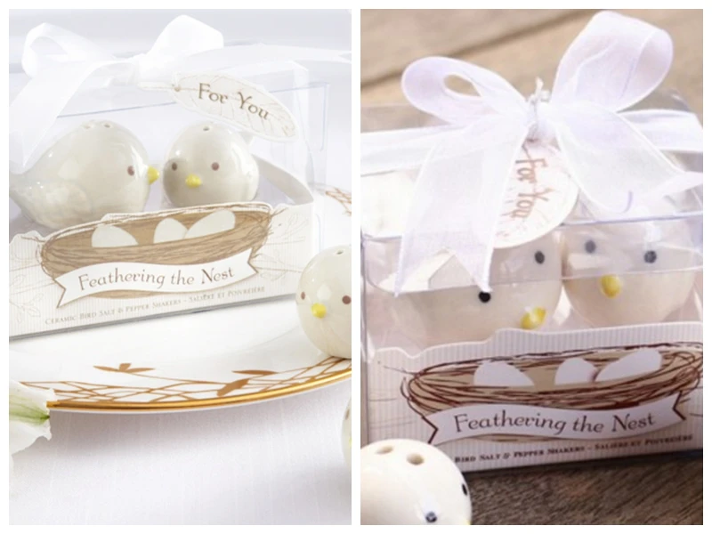 (40Pcs/lot=20Sets) Baby souvenirs of Feathering the Nest Love Birds Salt and Pepper Shakers Baby Birthday Party Gift
(40Pcs/lot=20Sets) Baby souvenirs of Feathering the Nest Love Birds Salt and Pepper Shakers Baby Birthday Party Gift