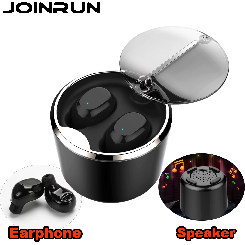 2 in 1 TWS Wireless Bluetooth Earphone with Speaker Touch headset Handsfree Stereo Earbuds with Charging Box LED Indicator
2 in 1 TWS Wireless Bluetooth Earphone with Speaker Touch headset Handsfree Stereo Earbuds with Charging Box LED Indicator