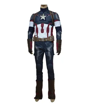 Avengers: Age of Ultron Captain America Steve Rogers Uniform Outfit Cosplay Costume
Avengers: Age of Ultron Captain America Steve Rogers Uniform Outfit Cosplay Costume