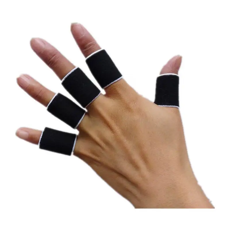 Free Shipping 10PCs Sports Finger Guard Bandage Support Wrap Basketball Volleyball Football Fingerstall Protector
Free Shipping 10PCs Sports Finger Guard Bandage Support Wrap Basketball Volleyball Football Fingerstall Protector