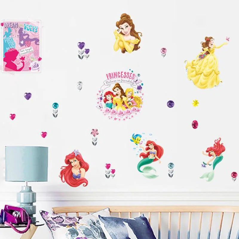 Removable cartoon princess wall stickers for kids home decor cute anime nursery wall decals bedroom wall arts
Removable cartoon princess wall stickers for kids home decor cute anime nursery wall decals bedroom wall arts