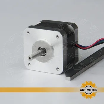 Top Quality! ACT 1PC Nema17 Stepper Motor 17HS3404 2Phase 2800g-cm 33mm 0.4A 300mm Wire CE ROSH ISO Desktop CNC Router Kit
Top Quality! ACT 1PC Nema17 Stepper Motor 17HS3404 2Phase 2800g-cm 33mm 0.4A 300mm Wire CE ROSH ISO Desktop CNC Router Kit