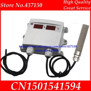 Temperature and humidity sensor transmitter 4-20MA 0-5V 0-10V RS485 output digital led displaywith metal waterproof probe
Temperature and humidity sensor transmitter 4-20MA 0-5V 0-10V RS485 output digital led displaywith metal waterproof probe