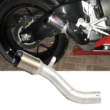 For HONDA CBR1000 Exhaust Muffler Link Pipe Stainless Steel Motorcycle Motorbike Escape Middle Mid Pipe for CBR1000 2017 year
For HONDA CBR1000 Exhaust Muffler Link Pipe Stainless Steel Motorcycle Motorbike Escape Middle Mid Pipe for CBR1000 2017 year