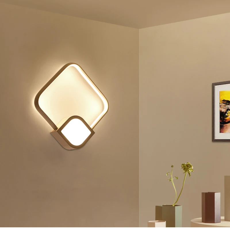 Modern fashion Led wall lamp creative led lights bedroom living room stair aisle bedside study lamp household lighting bra
Modern fashion Led wall lamp creative led lights bedroom living room stair aisle bedside study lamp household lighting bra