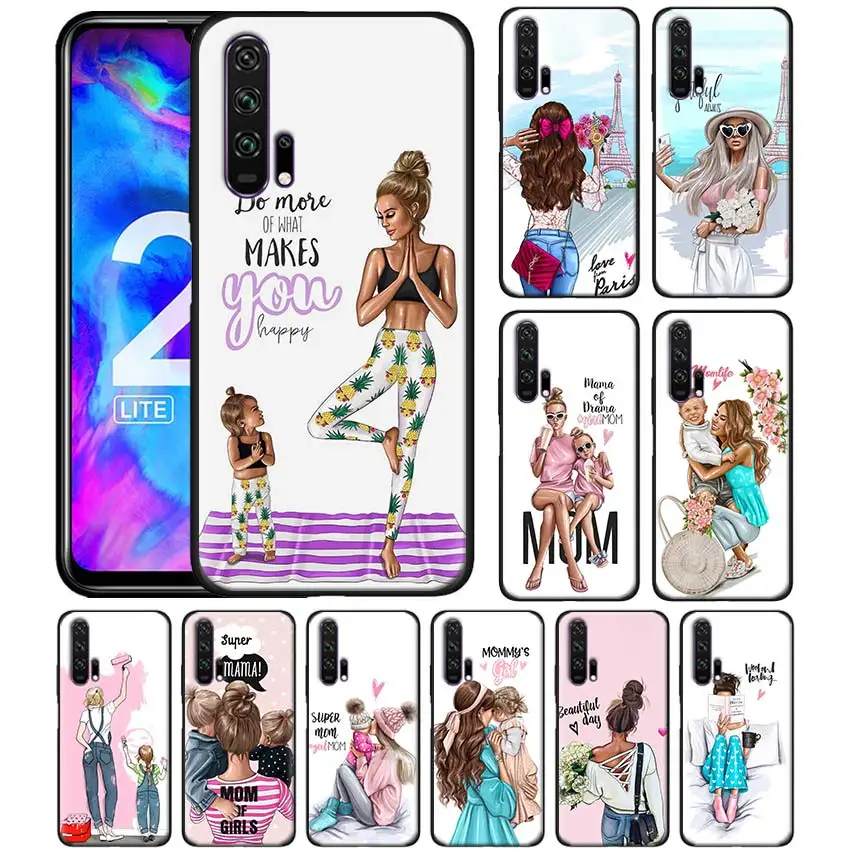 Baby Mom Girl Black Silicone Case for Huawei Honor 20 Pro 10 20 Lite 8X 8S 8C 8A View 20 Y9 2019 Soft Case Cover
Baby Mom Girl Black Silicone Case for Huawei Honor 20 Pro 10 20 Lite 8X 8S 8C 8A View 20 Y9 2019 Soft Case Cover