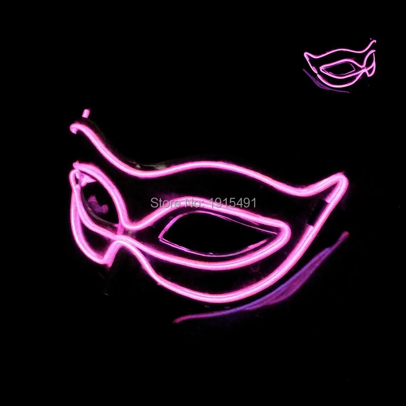 Fashionable Up-to-date 3V Sound Active EL wire Fox Mask Holiday Lighting Flickering LED Neon Mask Powered by 2-AA batteries
Fashionable Up-to-date 3V Sound Active EL wire Fox Mask Holiday Lighting Flickering LED Neon Mask Powered by 2-AA batteries