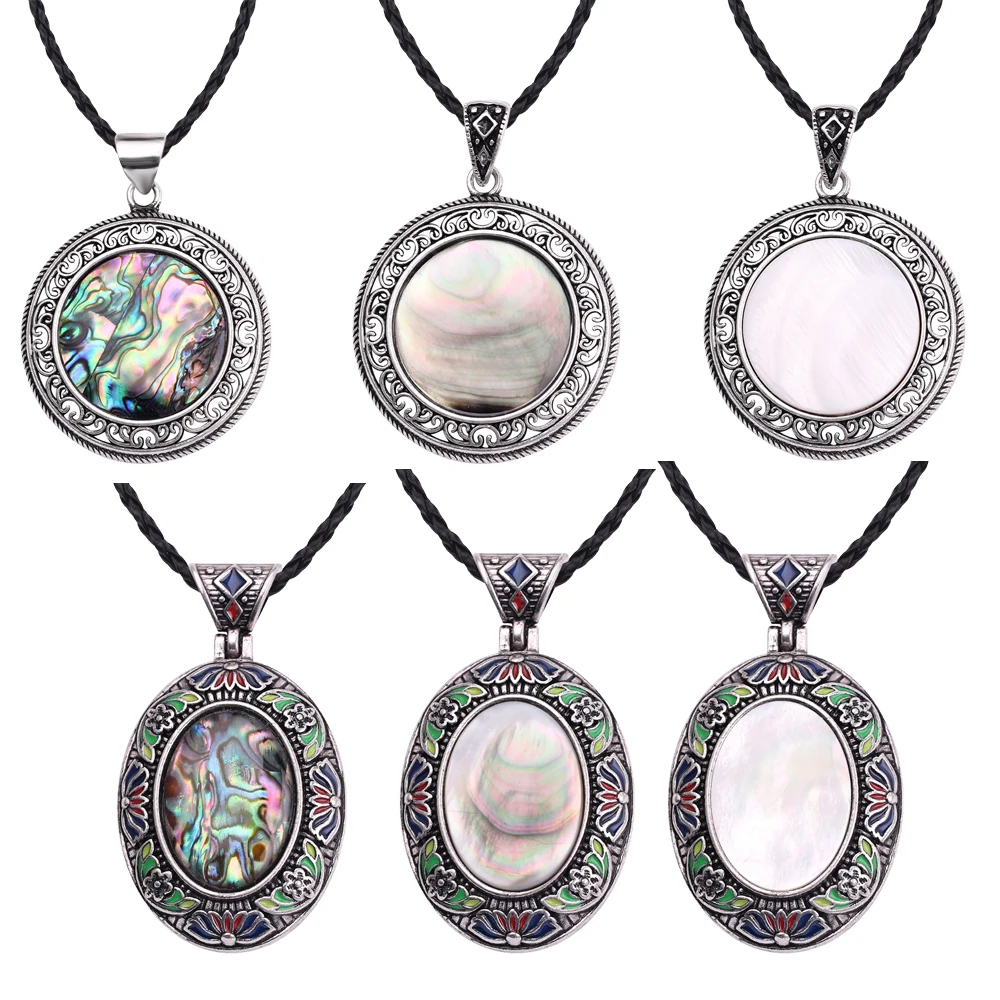 Colorful Natural Abalone Shell Enamel Opal Stone Black Lips Shell Pendants New Boho Ethnic Egg Pendants Necklace Jewelery Gifts
Colorful Natural Abalone Shell Enamel Opal Stone Black Lips Shell Pendants New Boho Ethnic Egg Pendants Necklace Jewelery Gifts