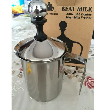 400ML Milk machine, milk foam machine, stainless steel, manual, milk coffee, milk foam cup
400ML Milk machine, milk foam machine, stainless steel, manual, milk coffee, milk foam cup