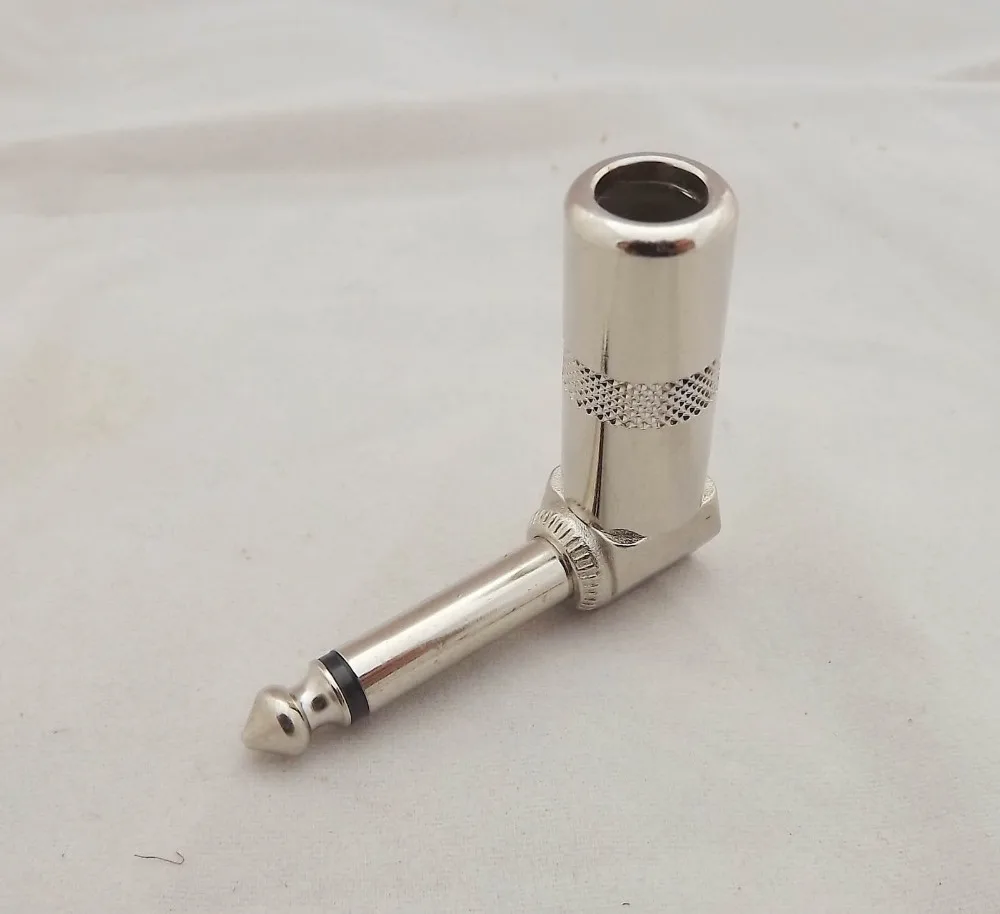 10pcs 6.35mm 1/4" Male Jack TS Right Angle Mono Phone Plug Guitar Audio Connnector
10pcs 6.35mm 1/4" Male Jack TS Right Angle Mono Phone Plug Guitar Audio Connnector