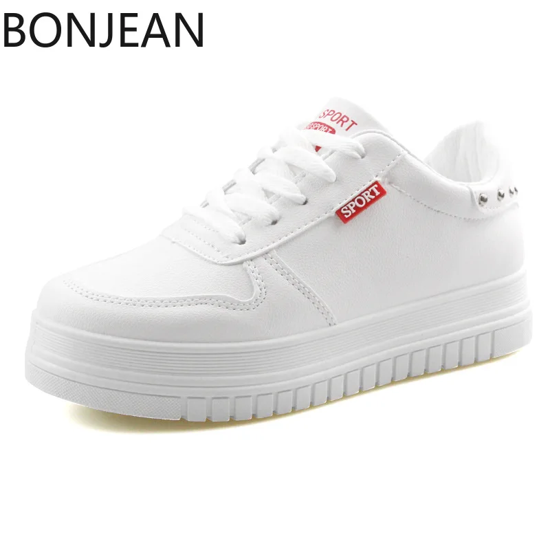 BONJEAN Women Fashion Spring Shoes Brand Sneakers Round Toe Ladies Flats Female Black Red Shoes Dapato Feminino High Quality
BONJEAN Women Fashion Spring Shoes Brand Sneakers Round Toe Ladies Flats Female Black Red Shoes Dapato Feminino High Quality
