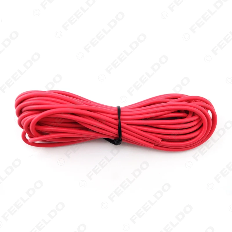 FEELDO 1 шт. 24AWG 5 метров шнур питания провод для автомобильного головного блока радио усилитель сигнальный кабель # FD-2187
FEELDO 1 шт. 24AWG 5 метров шнур питания провод для автомобильного головного блока радио усилитель сигнальный кабель # FD-2187