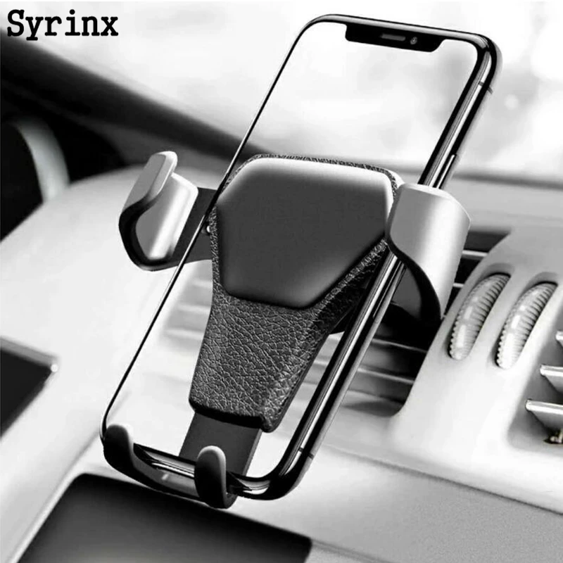 Holder For Phone In Car Mobile Fastening Gravity Air Vent Monut Stand For iPhone X Samsung s9 No Magnet Smartphone Auto Support
Holder For Phone In Car Mobile Fastening Gravity Air Vent Monut Stand For iPhone X Samsung s9 No Magnet Smartphone Auto Support