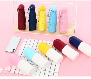 Mini Capsule Women Umbrella Clear Pocket Anti-UV Umbrella Windproof Folding Umbrellas Compact Rain Children Umbrellas
Mini Capsule Women Umbrella Clear Pocket Anti-UV Umbrella Windproof Folding Umbrellas Compact Rain Children Umbrellas
