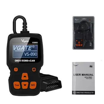 Reading Card / Car Fault OBD2 Diagnostic Scanner Multi-language Supports for VGATE VS890S Car Auto Accessories Parts
Reading Card / Car Fault OBD2 Diagnostic Scanner Multi-language Supports for VGATE VS890S Car Auto Accessories Parts