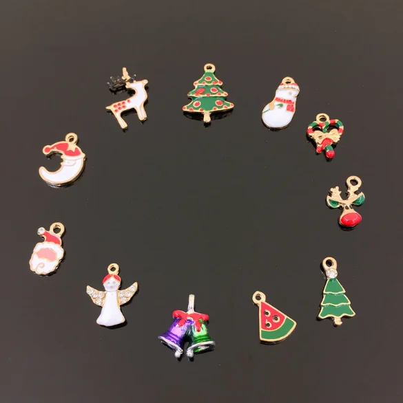 New arrival Golden Epoxy Christmas Charm For Christmas Jewelry Gifts ,assorted 10models christmas charm for promotion 100pcs/lot
New arrival Golden Epoxy Christmas Charm For Christmas Jewelry Gifts ,assorted 10models christmas charm for promotion 100pcs/lot
