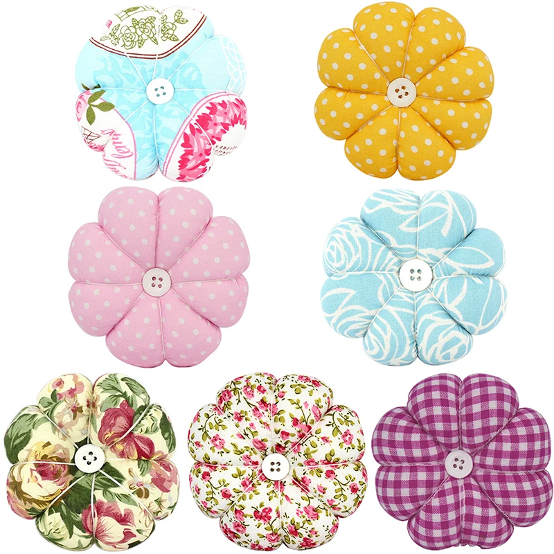 Pincushion Pumpkin Shape Sewing Cotton Fabric Button Wrist Strap for Cross Stitch Sewing Safety Pin Cushion Accessories Random
Pincushion Pumpkin Shape Sewing Cotton Fabric Button Wrist Strap for Cross Stitch Sewing Safety Pin Cushion Accessories Random