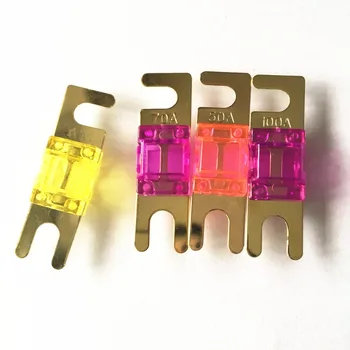 20PCS/LOT 30A 40A 50A 60A 70A 80A 100A 125A Golden Plated Car Stereo Audio AFS Mini Fuse
20PCS/LOT 30A 40A 50A 60A 70A 80A 100A 125A Golden Plated Car Stereo Audio AFS Mini Fuse