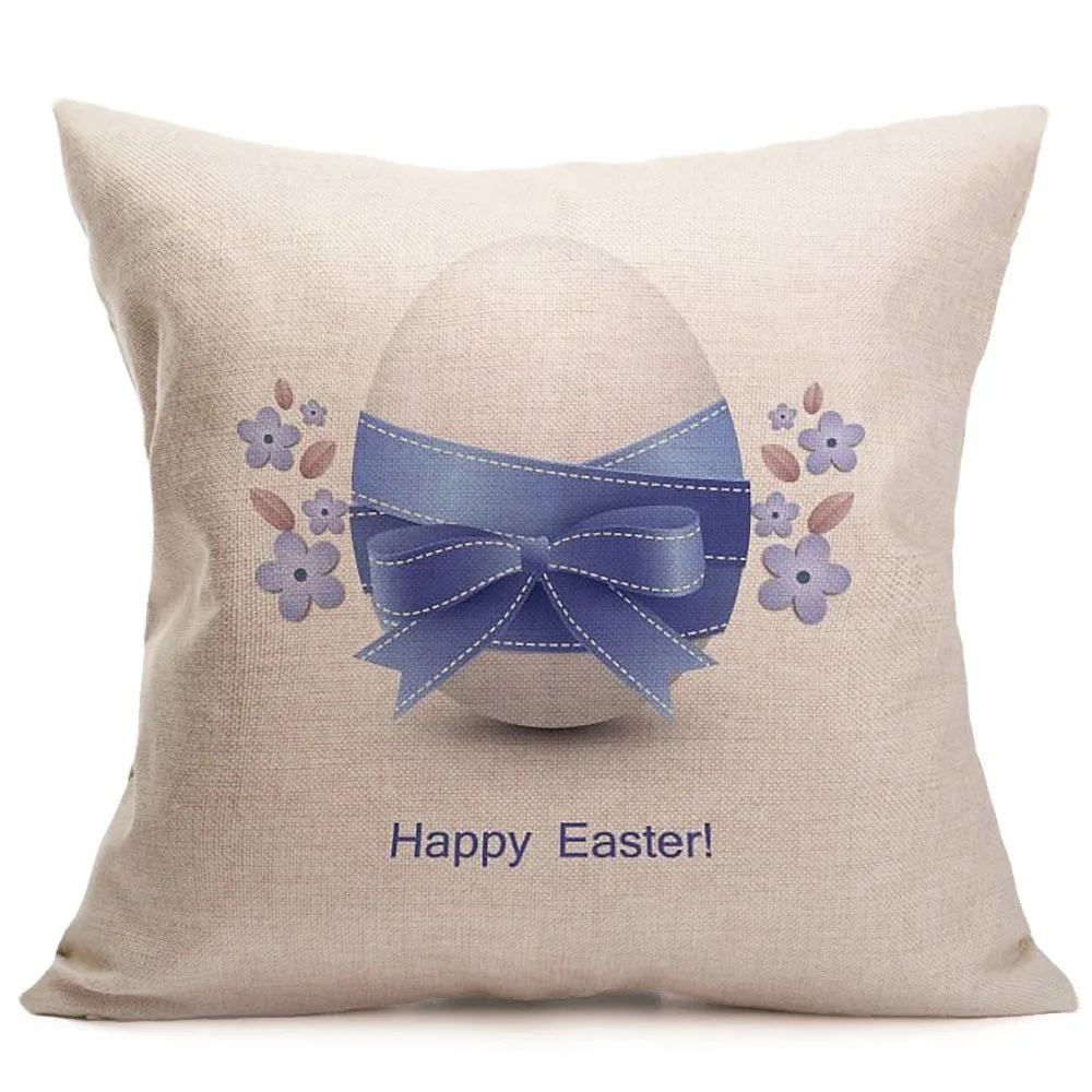 Happy Easter Cute Rabbit Color Eggs Home Linen Throw Pillow Case Creative Cushion Cover Animal Office Bedroom kussenhoes jan15
Happy Easter Cute Rabbit Color Eggs Home Linen Throw Pillow Case Creative Cushion Cover Animal Office Bedroom kussenhoes jan15