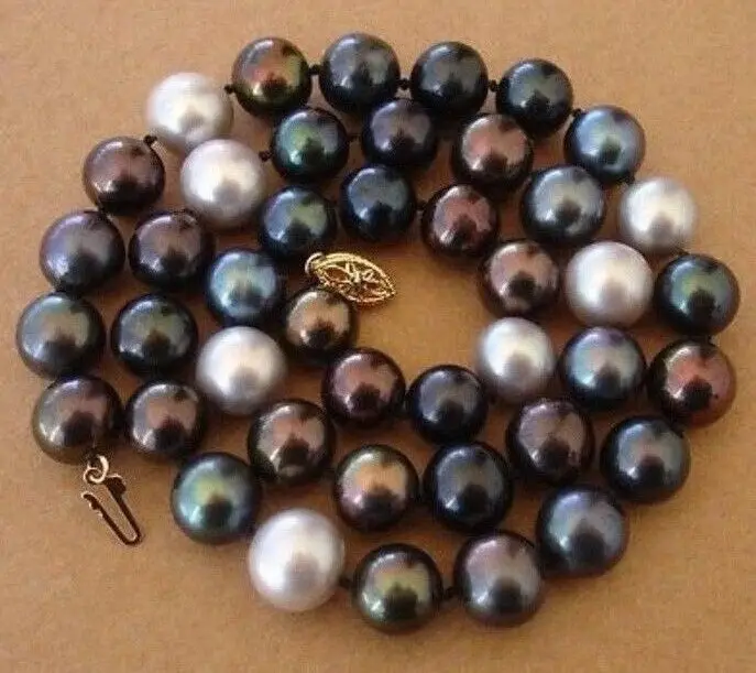 HOT## Wholesale > > charming 10-11mm tahitian black red gray pearl necklace18inch
HOT## Wholesale > > charming 10-11mm tahitian black red gray pearl necklace18inch