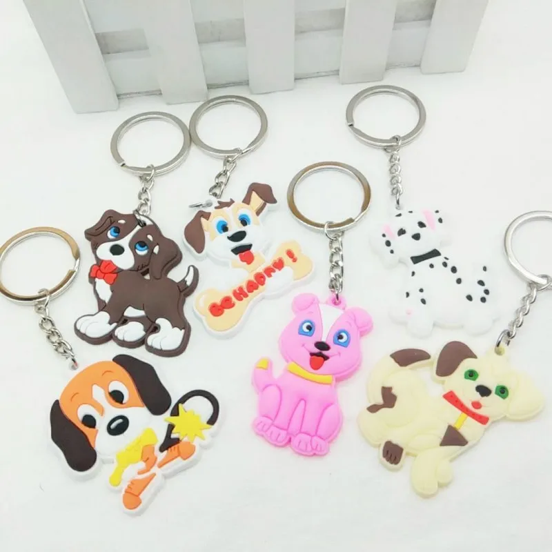 6 Style Cute PVC Cartoon Dog Keychain Dalmatian French Bulldog Pet Dog Key Chain Key Ring Kids Pendant Key Holder Trinket Gift
6 Style Cute PVC Cartoon Dog Keychain Dalmatian French Bulldog Pet Dog Key Chain Key Ring Kids Pendant Key Holder Trinket Gift