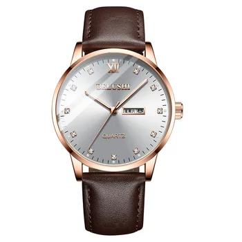 BELUSHI 545 Male Luxury Quartz Wristwatches 30M Water/Shock Resistant Genuine Leather Strap Outdoor Simple Business Men Watches
BELUSHI 545 Male Luxury Quartz Wristwatches 30M Water/Shock Resistant Genuine Leather Strap Outdoor Simple Business Men Watches