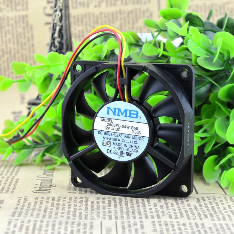 NMB 7015 2806FL-04W-B59 12V 0.3A 3Wire For IBM X205 CPU Fan,32P4004 Server Cooling Fan
NMB 7015 2806FL-04W-B59 12V 0.3A 3Wire For IBM X205 CPU Fan,32P4004 Server Cooling Fan
