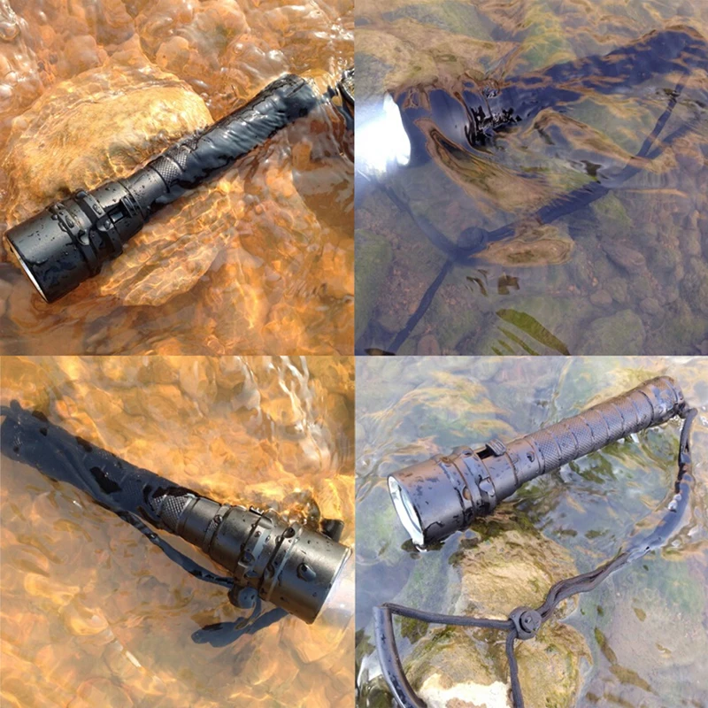 1pc Underwater 3x L2 LED Scuba Diving Flashlight Torch Lamp 3600LM Waterproof 80M
1pc Underwater 3x L2 LED Scuba Diving Flashlight Torch Lamp 3600LM Waterproof 80M