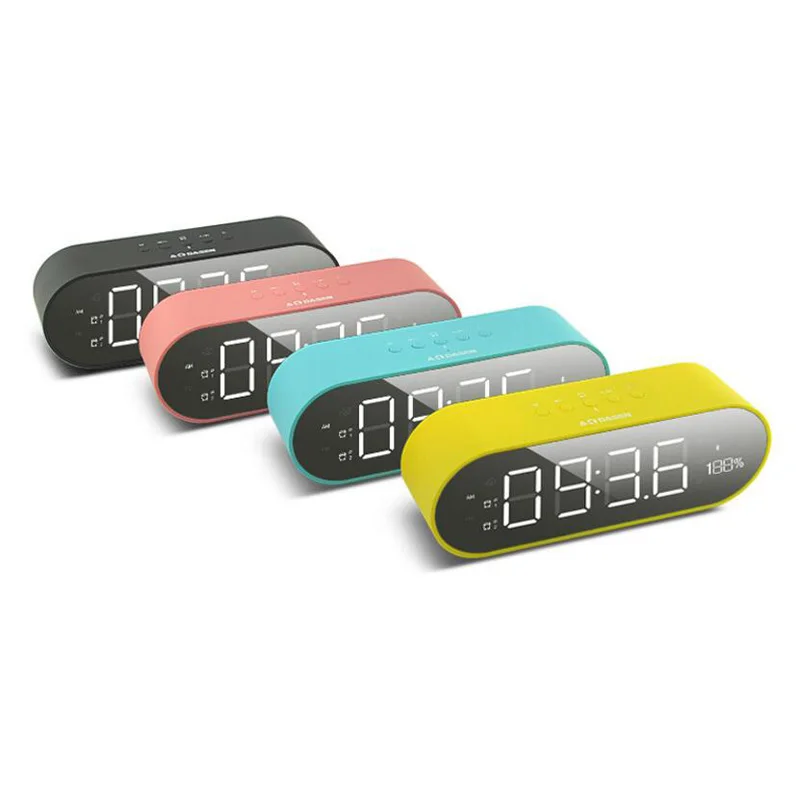 Portable Bluetooth speaker HD display alarm clock time Bluetooth speaker multi-functional stereo bass effect Bluetooth speaker
Portable Bluetooth speaker HD display alarm clock time Bluetooth speaker multi-functional stereo bass effect Bluetooth speaker
