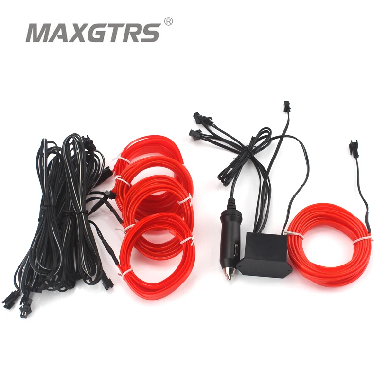 3+2 Meters Car Led Flexible Neon Cold Interior Atmosphere Light Glow Auto EL Wire Strip Tape Car Decoration Styling Accessories
3+2 Meters Car Led Flexible Neon Cold Interior Atmosphere Light Glow Auto EL Wire Strip Tape Car Decoration Styling Accessories