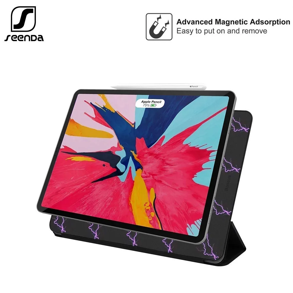 SeenDa Magnetic Smart Tablet Case for iPad Pro 11 Case for iPad Pro 12.9 Trifold Stand Magnet Cover for iPad Pro 11 12.9 2018
SeenDa Magnetic Smart Tablet Case for iPad Pro 11 Case for iPad Pro 12.9 Trifold Stand Magnet Cover for iPad Pro 11 12.9 2018