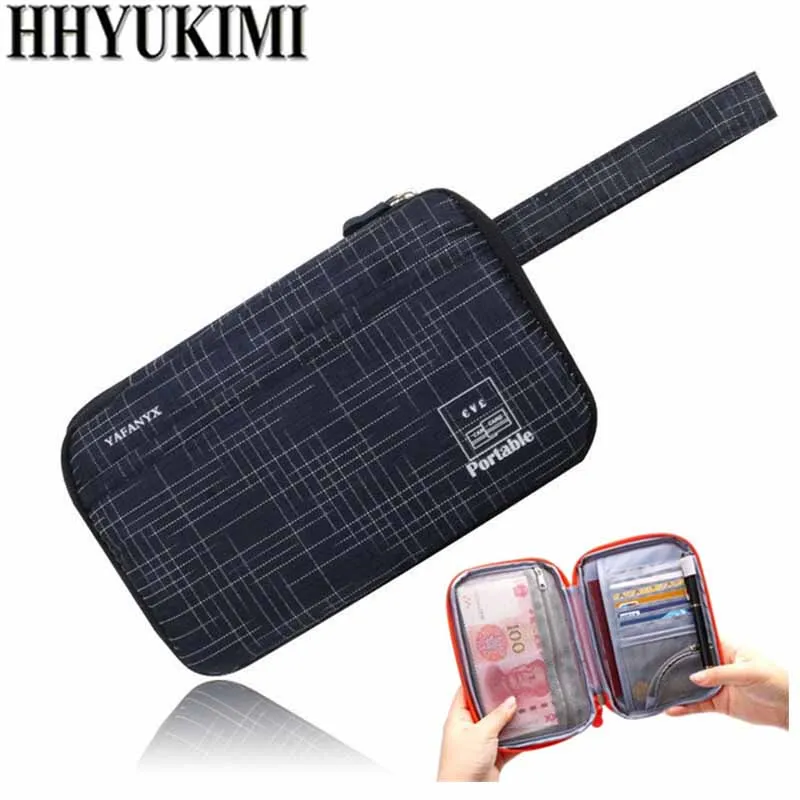 HHYUKIMI Brand Women's Travel Passport Holder Multi Pockets Card Package For Credit Card Protector Covers Documents Card Pack
HHYUKIMI Brand Women's Travel Passport Holder Multi Pockets Card Package For Credit Card Protector Covers Documents Card Pack
