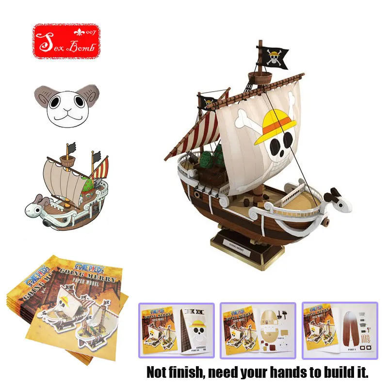Корсары "Go MERRY" из аниме "ONE PIECE" масштаб 3D бумажная модель корабль игрушки для детей аниме Луффи бумага модель пиратского корабля игрушки
Корсары "Go MERRY" из аниме "ONE PIECE" масштаб 3D бумажная модель корабль игрушки для детей аниме Луффи бумага модель пиратского корабля игрушки