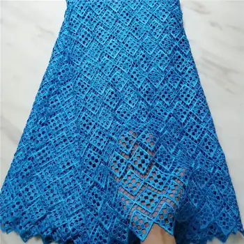 2019 African Lace Fabric Hot Sell Mesh New Arrival Plain Blue Color African Cord Lace Guipure Lace Fabrics! PLF6108
2019 African Lace Fabric Hot Sell Mesh New Arrival Plain Blue Color African Cord Lace Guipure Lace Fabrics! PLF6108
