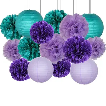 Purple Paper Flower Ball Paper Lantern Under the Sea Party decoration Set Baby Birthday Party Baby Shower Decoration Party Decor
Purple Paper Flower Ball Paper Lantern Under the Sea Party decoration Set Baby Birthday Party Baby Shower Decoration Party Decor