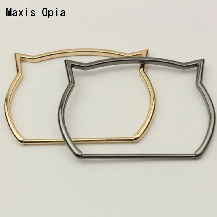 (5 pieces/lot) Light Gold Gunmetal Metal Handle Bag Accessories Luggage Hardware Sexy Cat Metal Purse obag Handle Frame Handles
(5 pieces/lot) Light Gold Gunmetal Metal Handle Bag Accessories Luggage Hardware Sexy Cat Metal Purse obag Handle Frame Handles